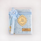 10 ADET Yasin-i Şerif Bebe Mavi (Yasin+Tesbih+Asetat Kutu)