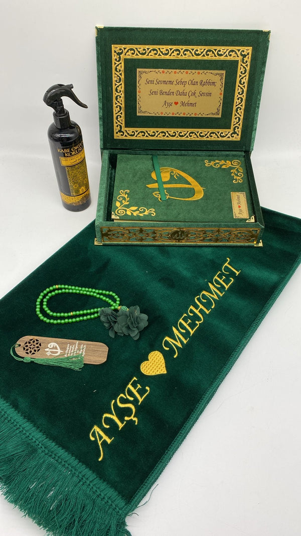 Çiftlere Özel Kuran Seti, Yeşil