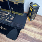 Anne Babaya Özel Kabe Motifli Kur'an Seti Büyük Boy