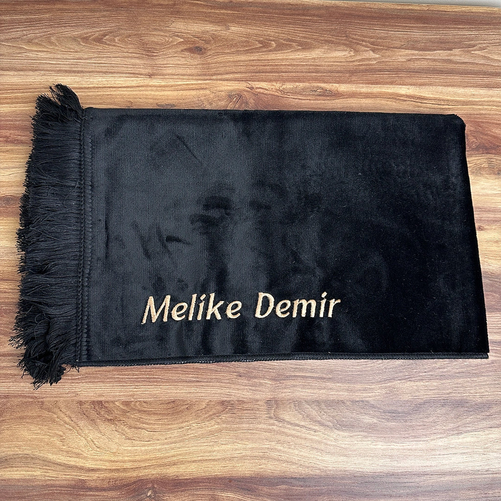 Anne Babaya Özel Kabe Motifli Kur'an Seti Büyük Boy