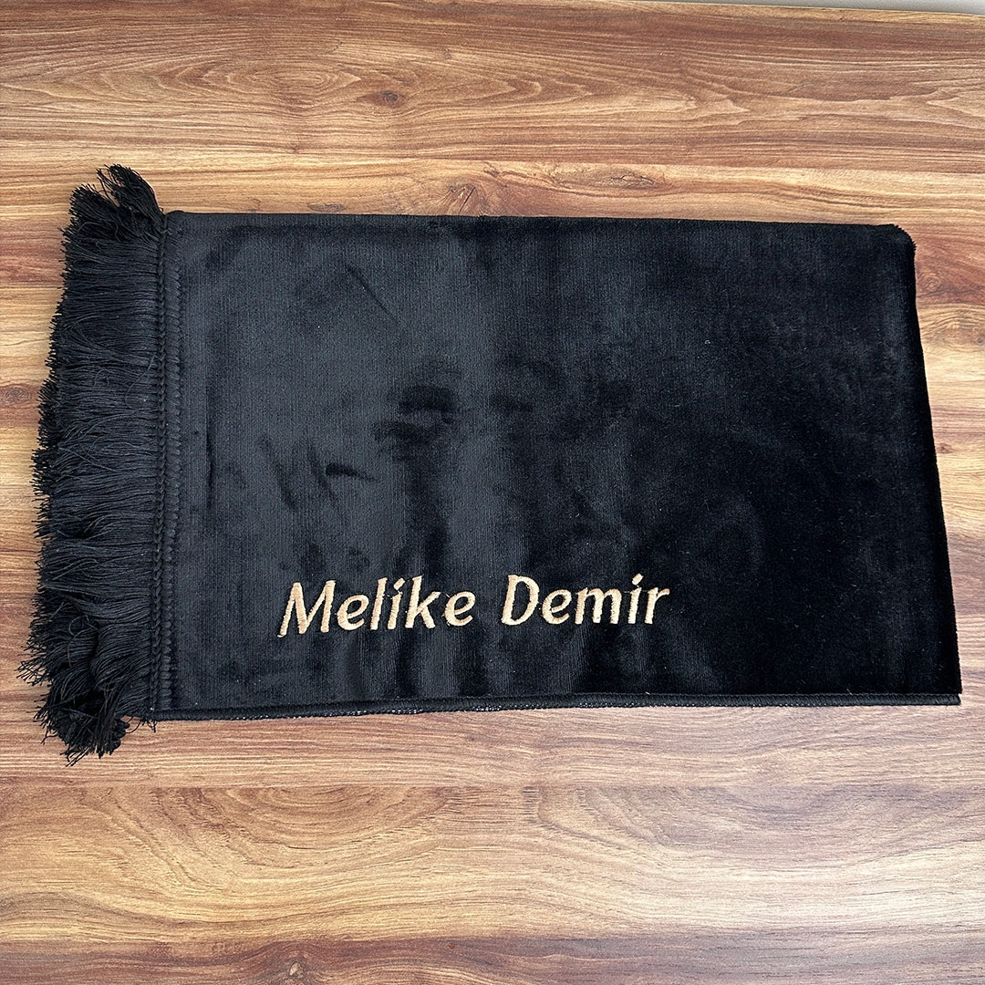 Anne Babaya Özel Kabe Motifli Kur'an Seti Büyük Boy