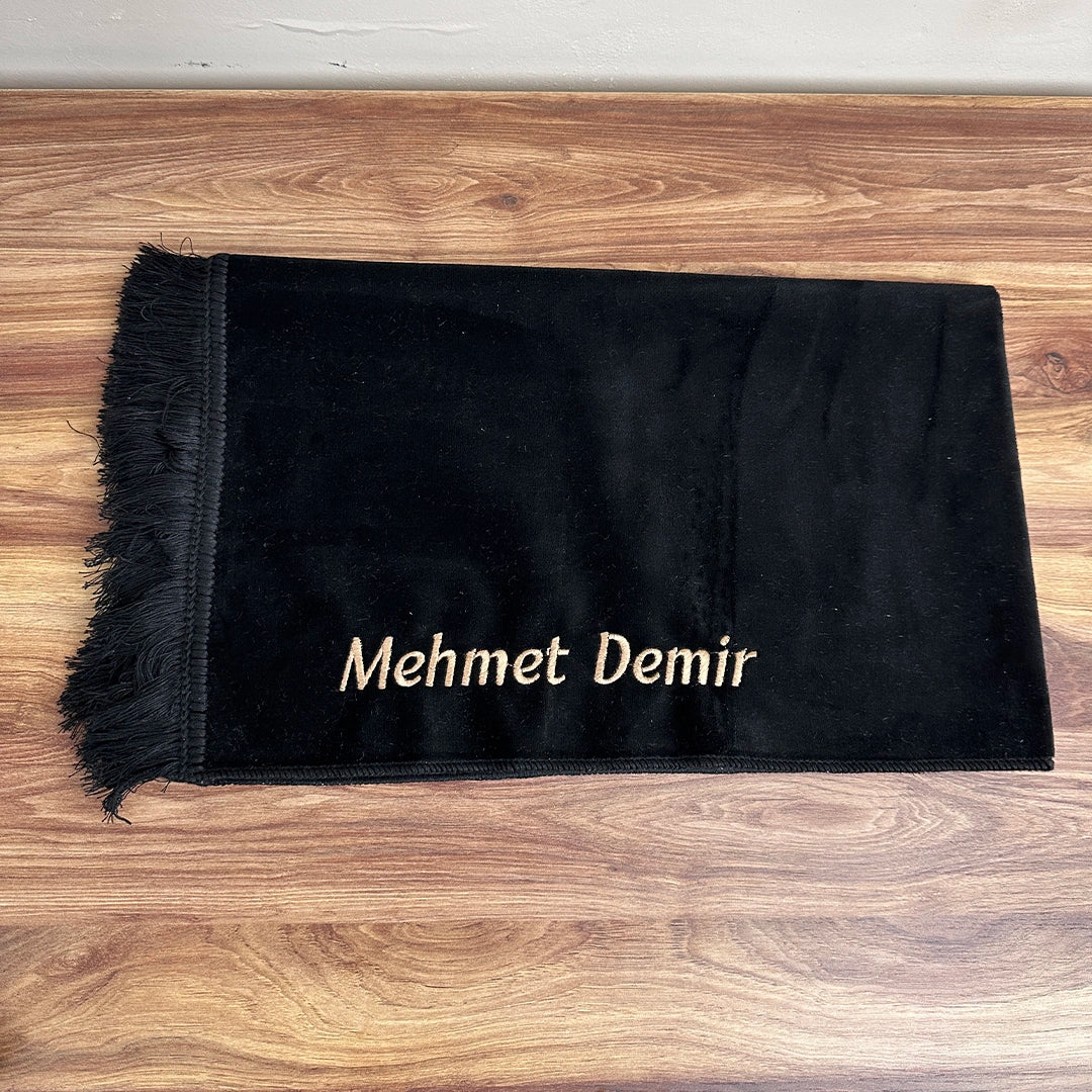 Anne Babaya Özel Kabe Motifli Kur'an Seti Büyük Boy