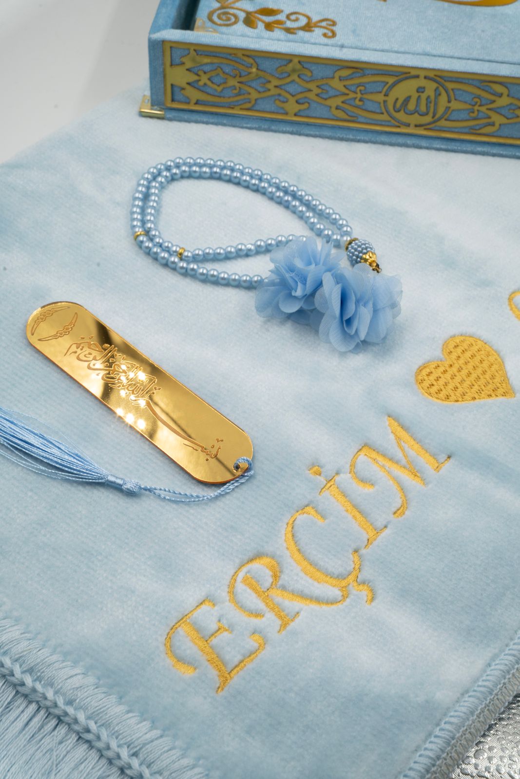 Çiftlere Özel Kuran Seti, Bebe Mavi