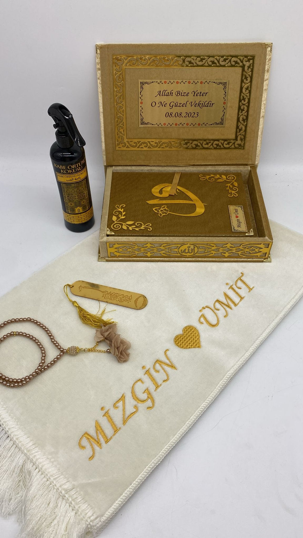 Çiftlere Özel Kuran Seti, Gold