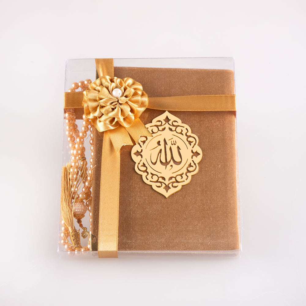 Yasin-i Şerif Gold (Yasin+Tesbih+Asetat Kutu)