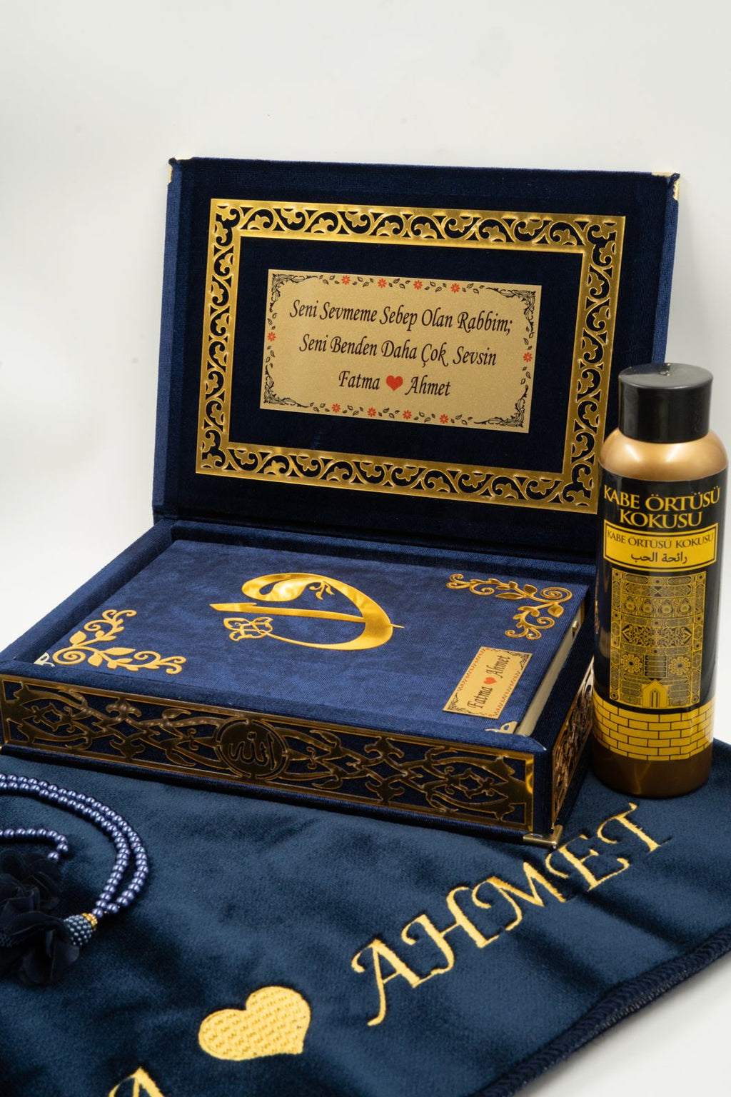 Çiftlere Özel Kuran Seti, Lacivert