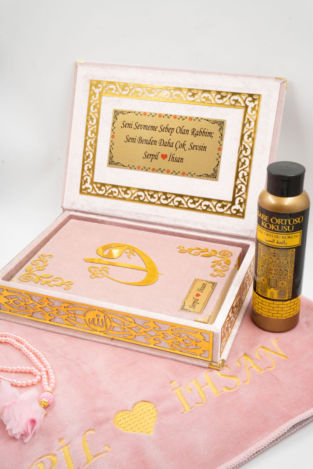 Çiftlere Özel Kuran Seti, Pembe