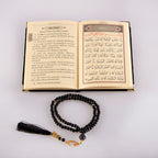 Yasin-i Şerif Siyah (Yasin+Tesbih+Asetat Kutu)