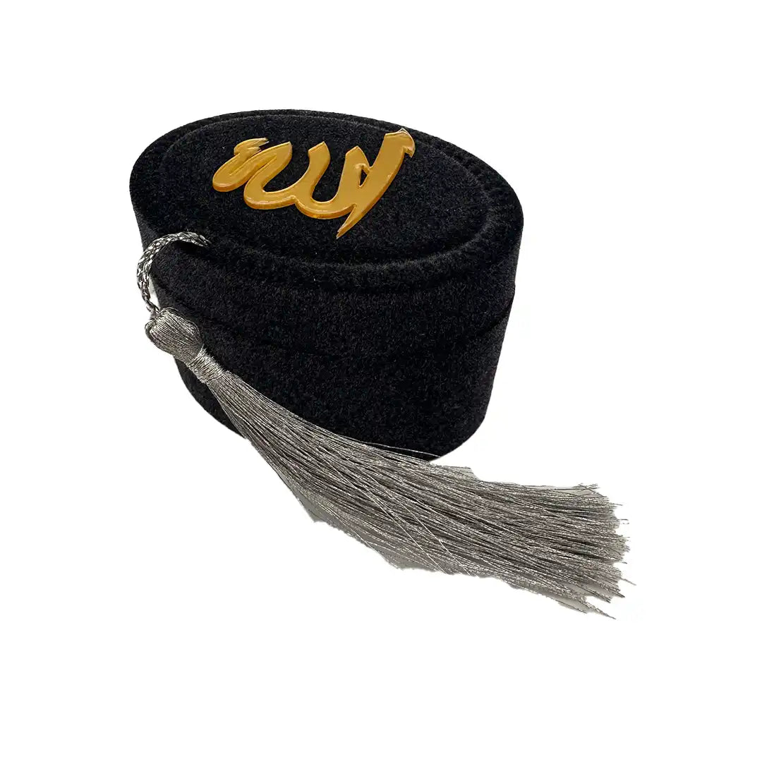 Kadife Kutulu Zikirmatik İnci Tespih Seti (Siyah)