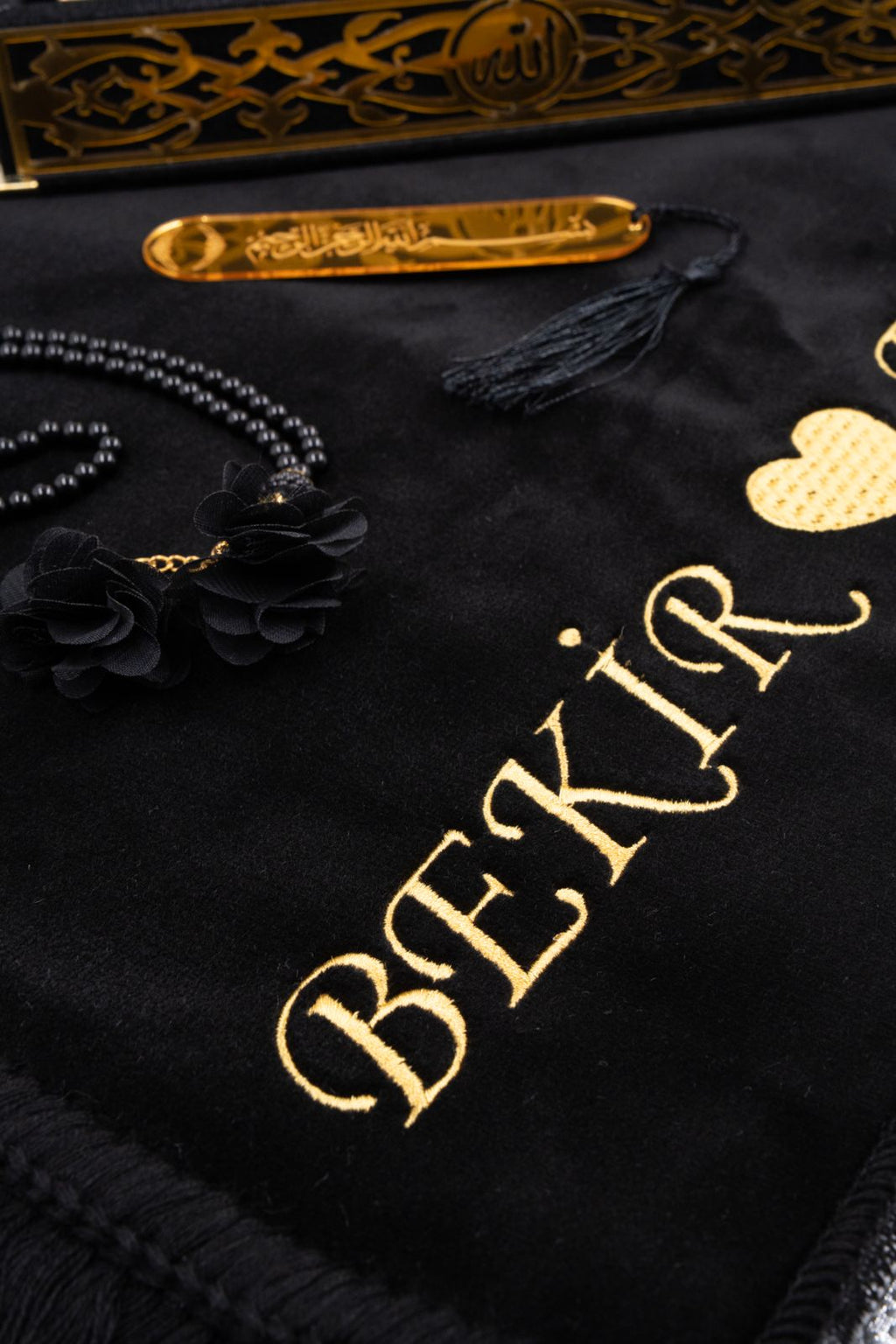 Çiftlere Özel Kuran Seti, Siyah