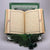 Kadife Kutulu Kur'an-ı Kerim Seti (Yeşil, Gümüş Süsleme)