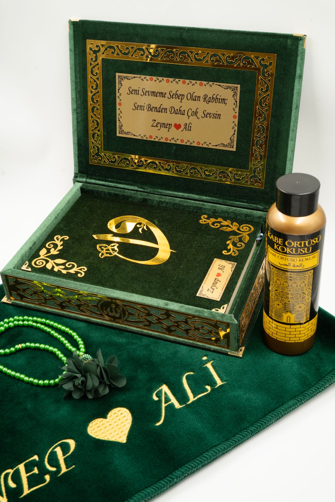 Çiftlere Özel Kuran Seti, Yeşil