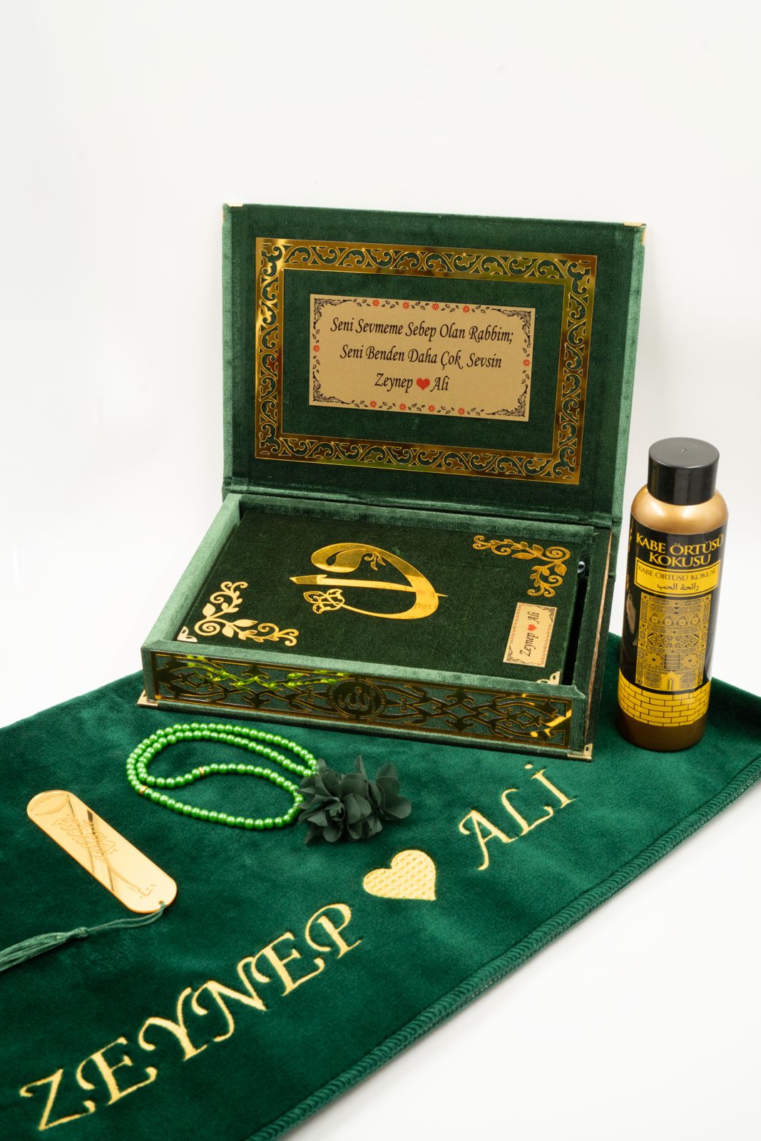 Çiftlere Özel Kuran Seti, Yeşil