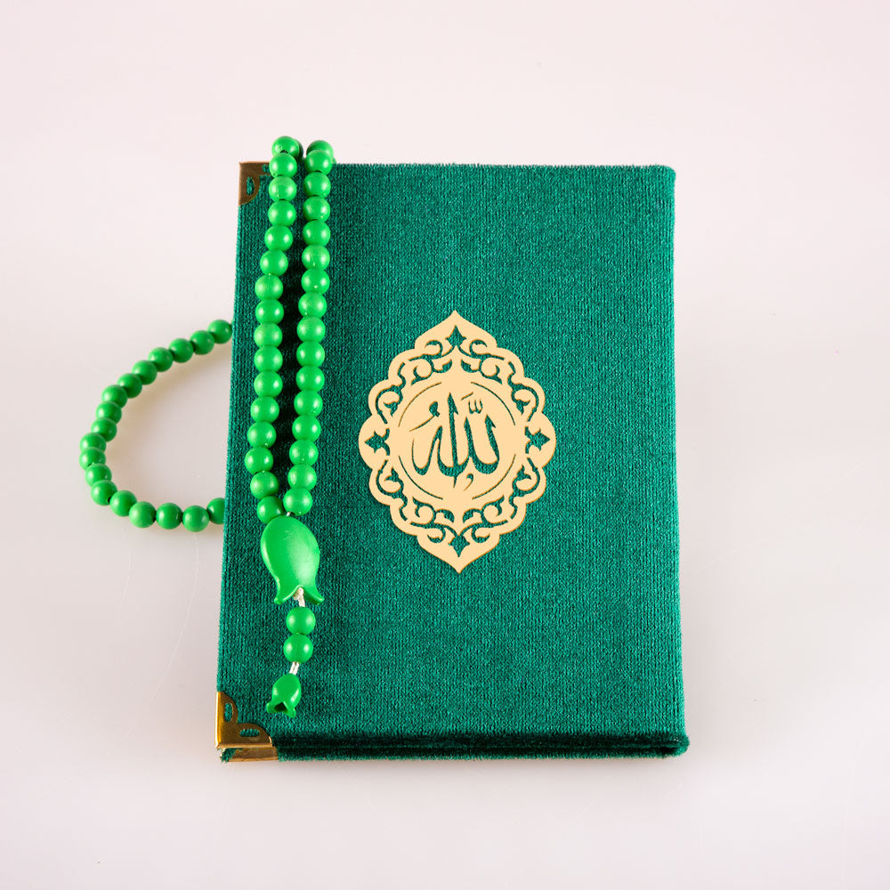 Yasin-i Şerif Yeşil (Yasin+Tesbih+Tüllü)