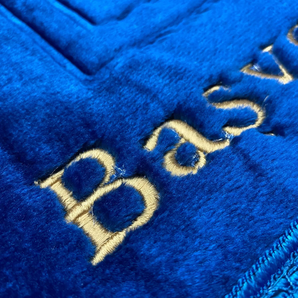 Özel İsimli Peluş Seccade (Lacivert)