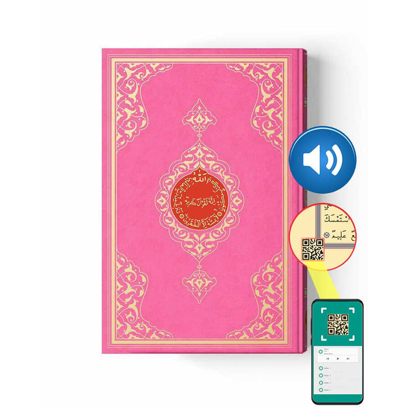 Standart Ciltli Kur’an-ı Kerim (Pembe)