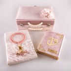 Çeyiz Seti (Kur’an + Seccade + Tespih) Pembe