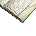 Kadife Ciltli Koyu Yeşil Elif Vavlı Kur’an-ı Kerim