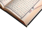 Kadife Ciltli Siyah Elif Vavlı Kur’an-ı Kerim