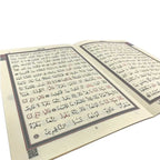 (Orta Boy) 30 Cüz Kur’an-ı Kerim (Mavi, Karton Kapak, Kutulu)