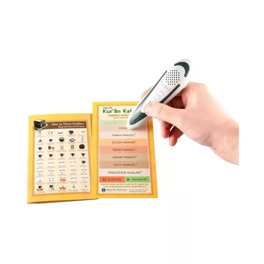 Kuran Okuyan Kalem Seti (Yeşil, Karton Kutulu)