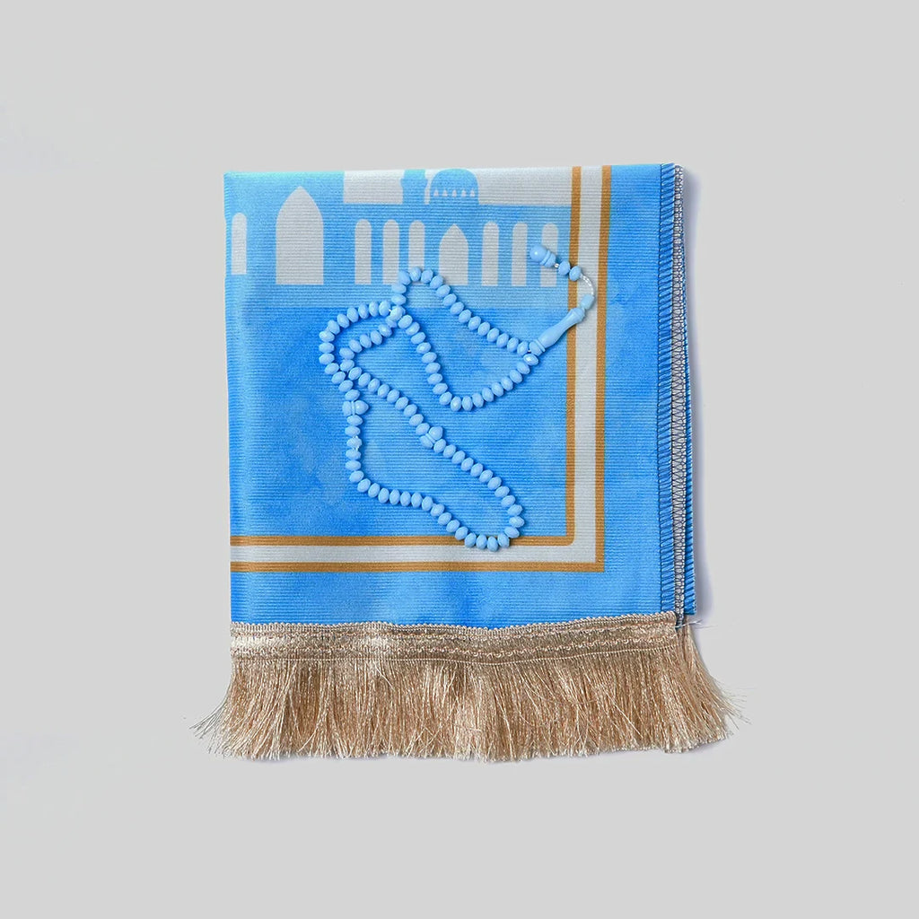 Silindir Kutu Çocuk Namaz Seti (Erkek)