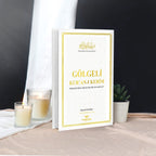 Gölgeli Orta Boy Beyaz Kur'an-ı Kerim ve Özel Pilot Kalemi Yazı Mushafı