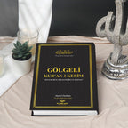 Gölgeli Orta Boy Siyah Kur'an-ı Kerim ve Özel Pilot Kalemi Yazı Mushafı